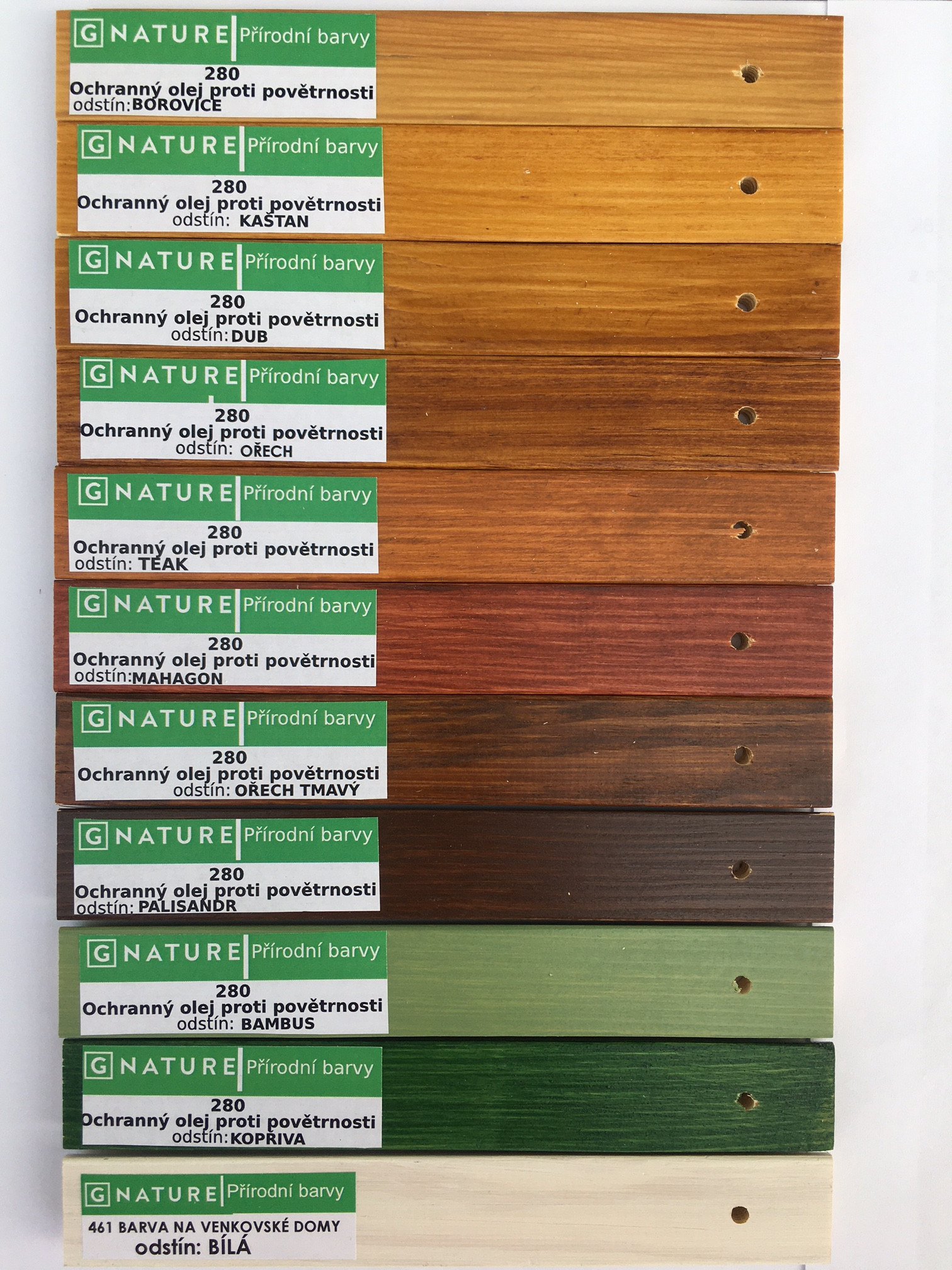 GNature Ochranný olej proti povětrnosti